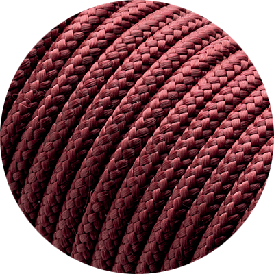 R52 / Round Rope Ruby Wine