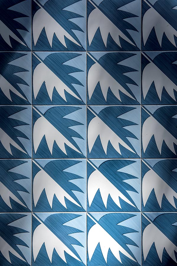 Azul y blanco contemporáneo | Ethimo