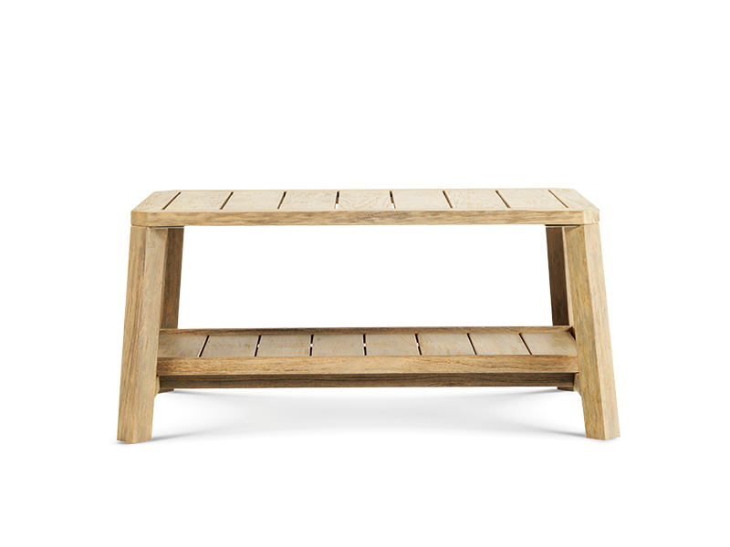 Rectangular coffee table 70x100 - Allaperto Mountain Tartan | Ethimo